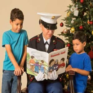 Marine Toys for Tots Literacy Program Established