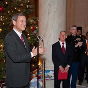 Annual Supreme Court Christmas Party Dedicated to the Program