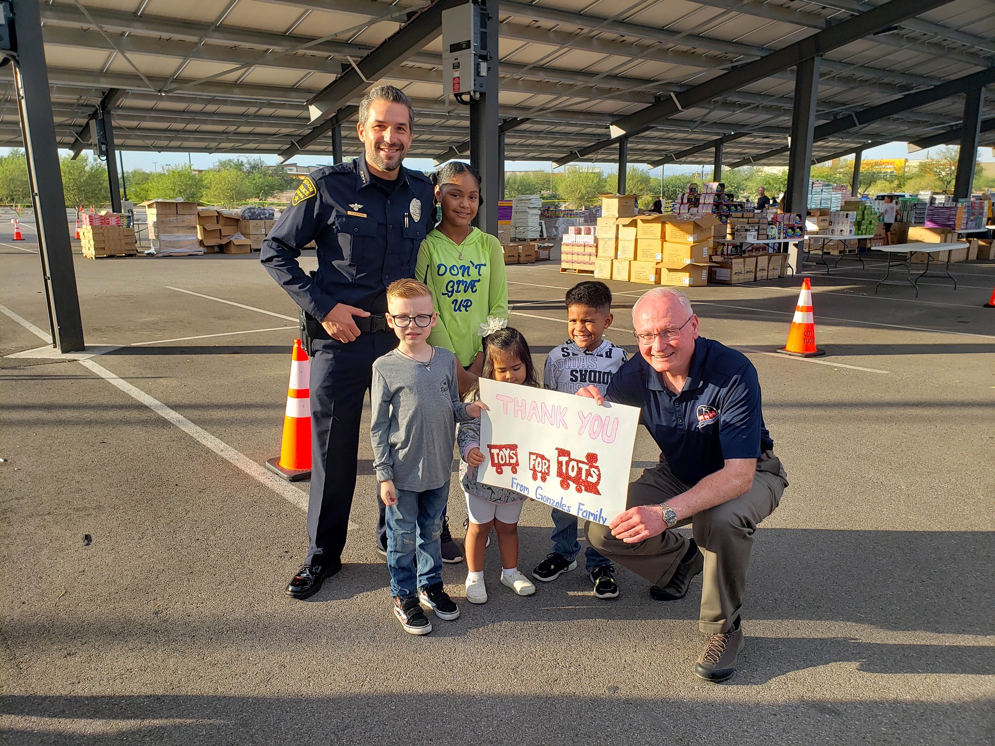 Marine Toys for Tots Spreads Early Holiday Cheer in Tucson, AZ!